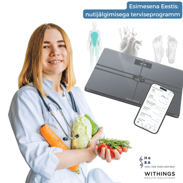 HeBA Withings nutijälgimisega terviseprogramm